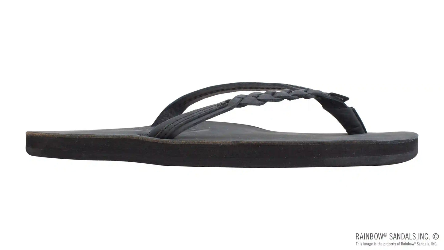 Flirty Braidy - Single Layer 1/2" Narrow Strap with Braid