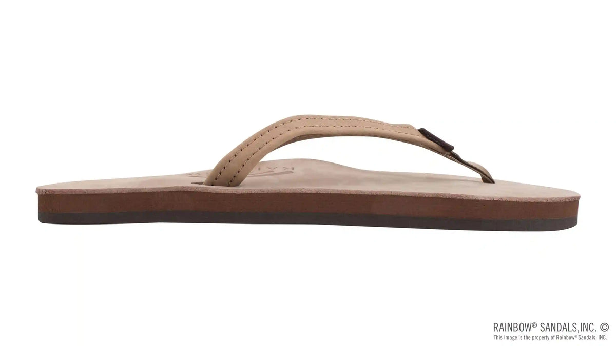 Single Layer Premier Leather with Arch Support and a 1/2" Narrow Strap
