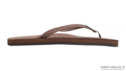 Single Layer Premier Leather with Arch Support and a 1/2" Narrow Strap