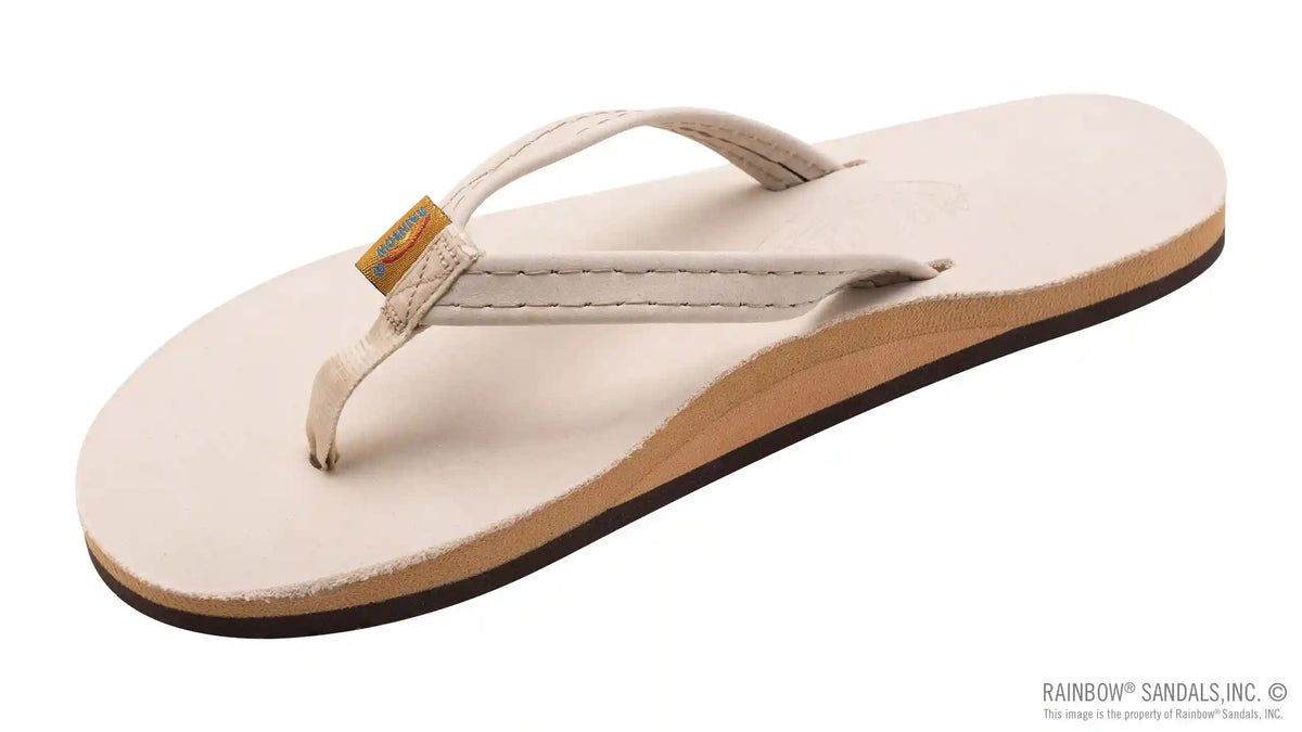 Single Layer Premier Leather with Arch Support and a 1/2" Narrow Strap