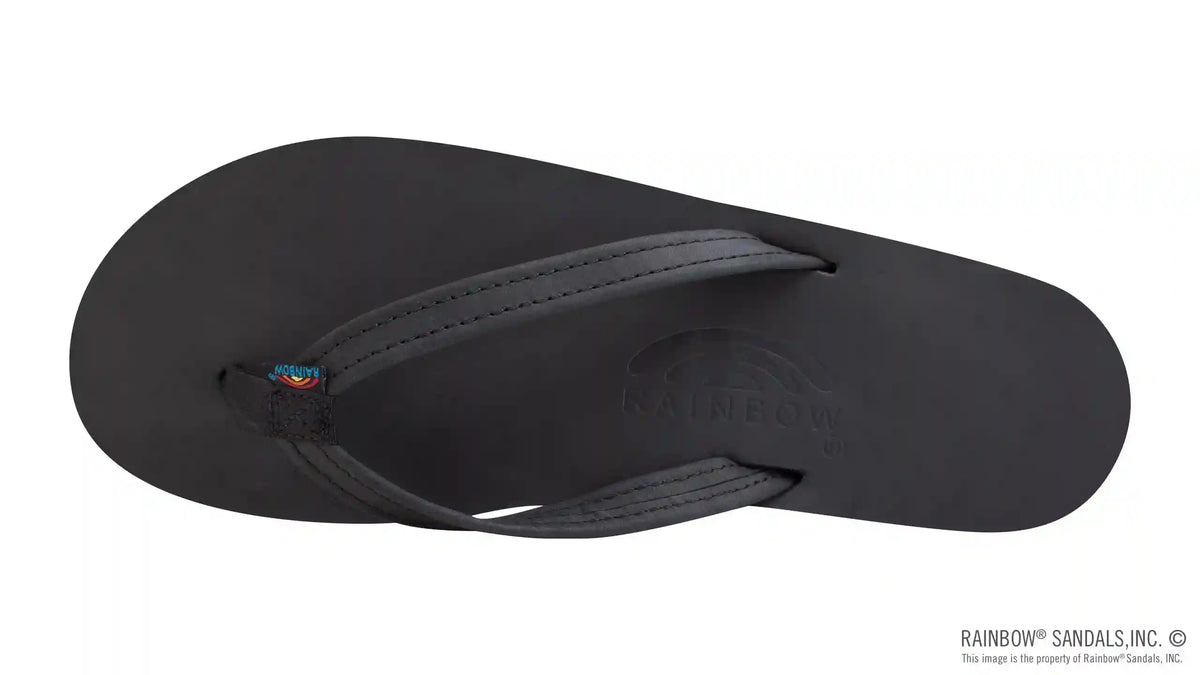 Single Layer Classic Leather with Arch Support and a 1/2" Narrow Strap