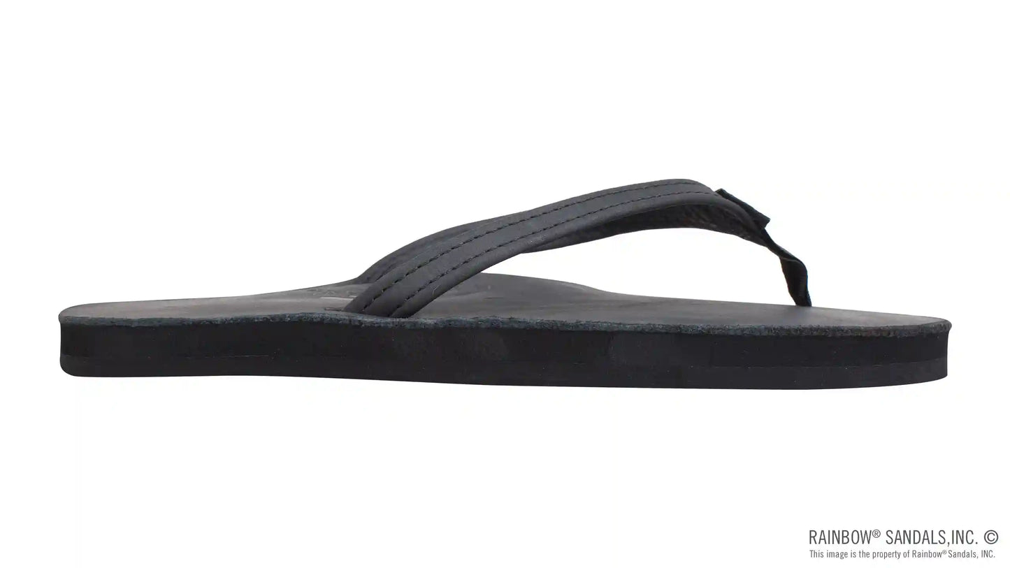 Single Layer Classic Leather with Arch Support and a 1/2" Narrow Strap
