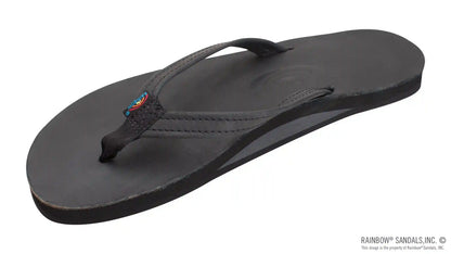 Single Layer Classic Leather with Arch Support and a 1/2" Narrow Strap