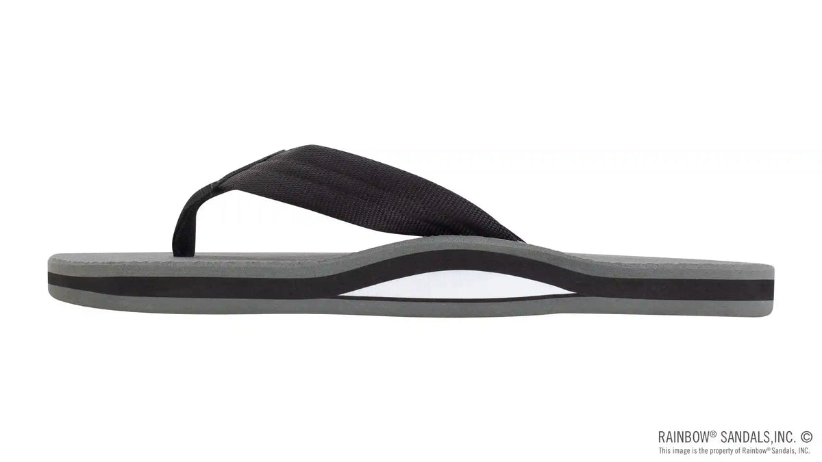 Classic Rubber - Single Layer Soft Top 1" Nylon Strap