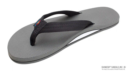 Classic Rubber - Single Layer Soft Top 1" Nylon Strap