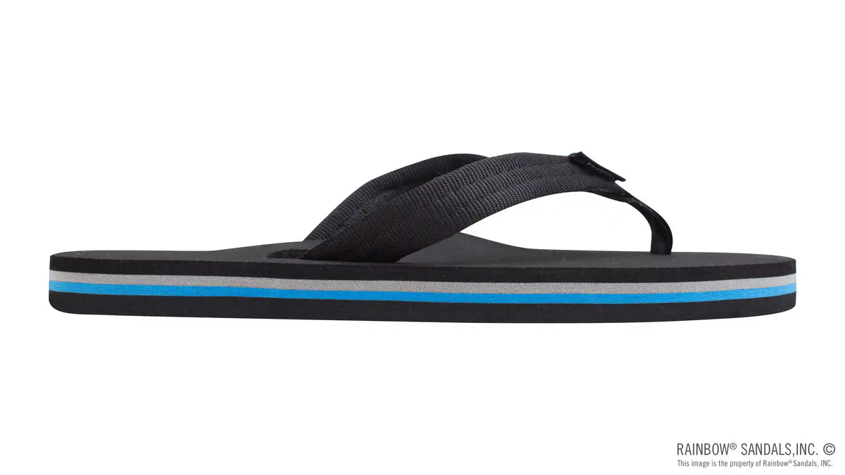 Classic Rubber - Single Layer Soft Top 1" Nylon Strap