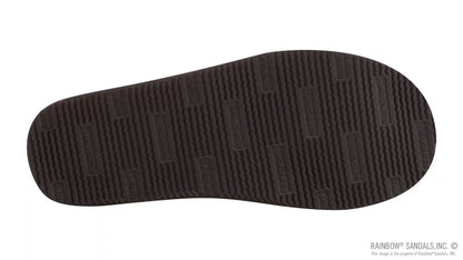 Premier Leather Top Sole Single Layer Arch Cross Strap Flat Stitch Slide
