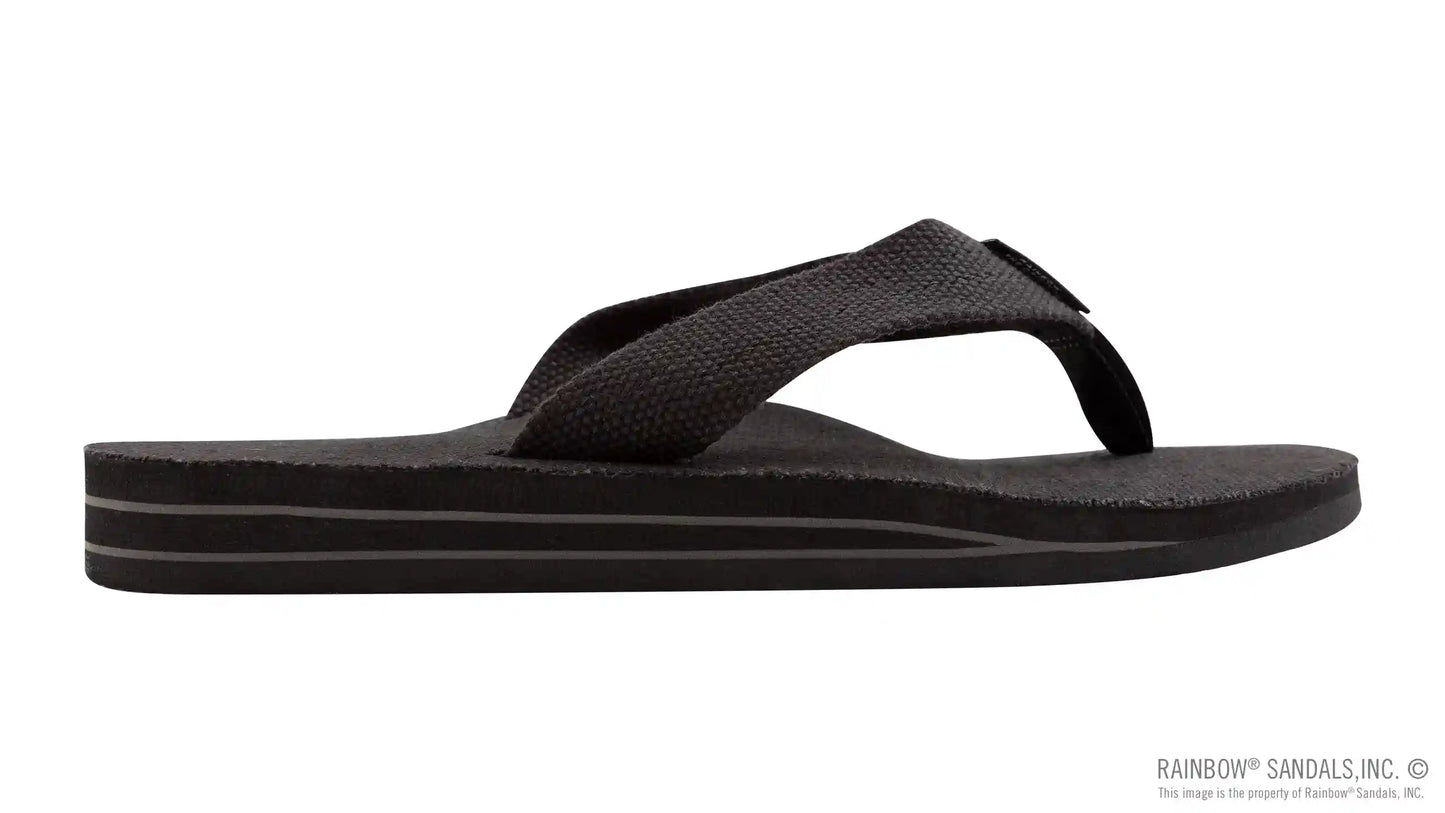 Double Layer Hemp with Arch Support and 1" Strap