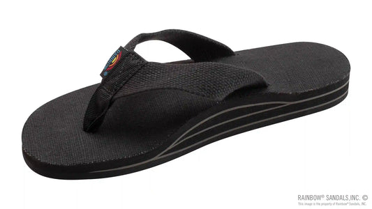 Double Layer Hemp with Arch Support and 1" Strap