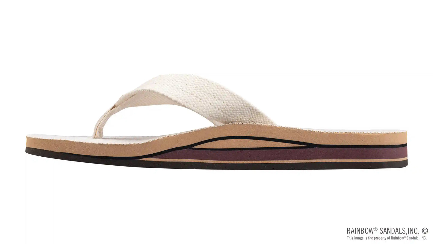 Double Layer Hemp Top and Strap with Arch Support