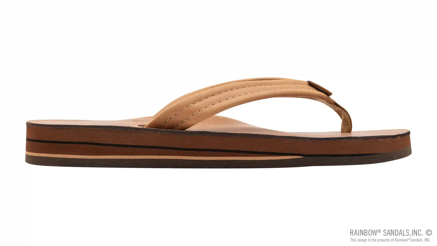 Luxury Leather - Double Layer Arch Support with a 3/4" Medium Strap