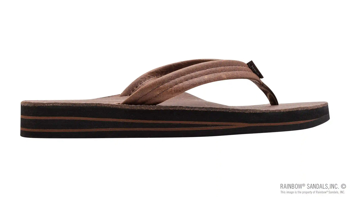 Luxury Leather - Double Layer Arch Support with a 3/4" Medium Strap