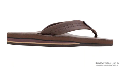 Double Layer Arch Support Classic Leather with 1" Strap
