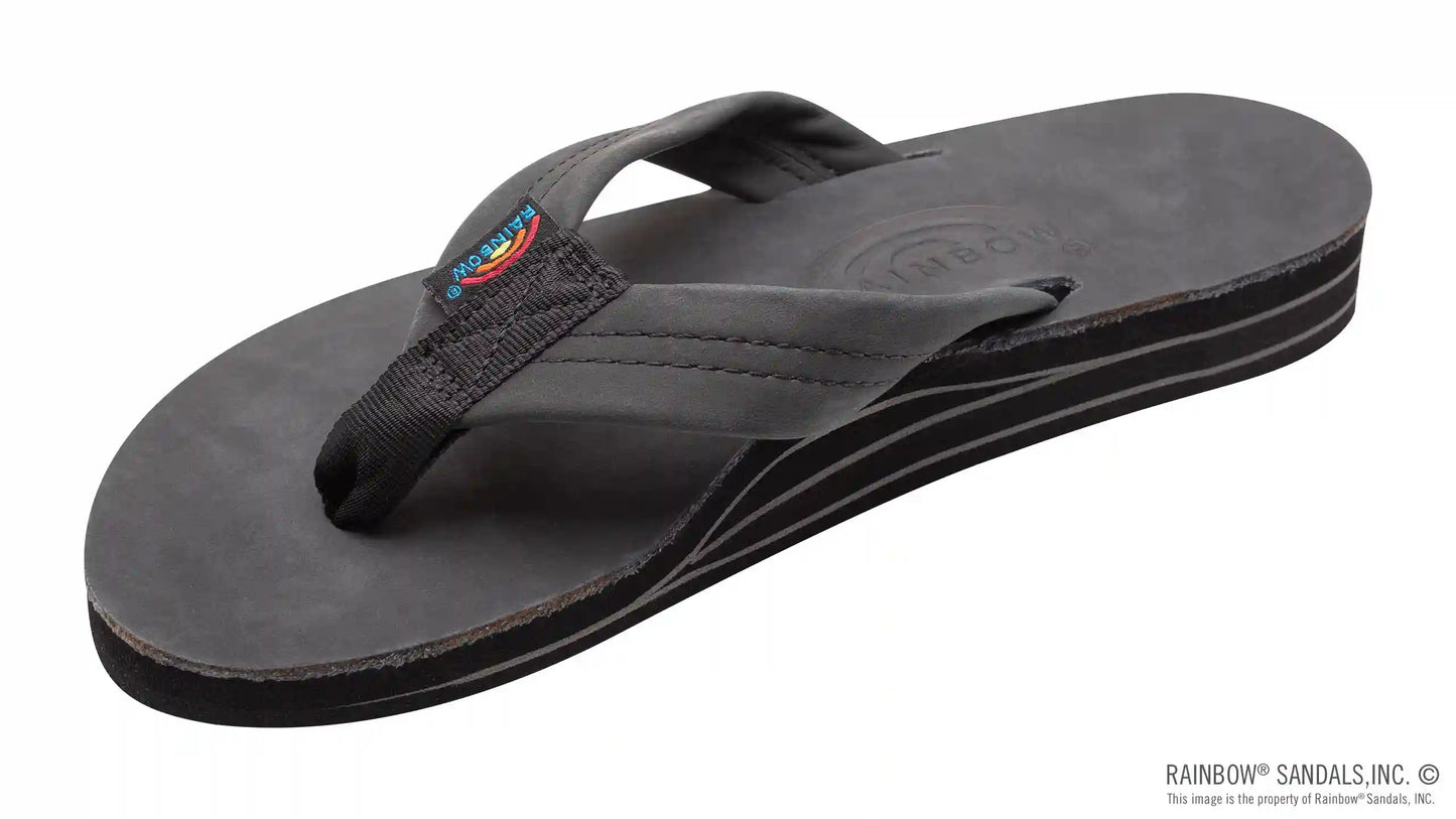 Double Layer  Arch Support Premier Leather with a 1" Strap
