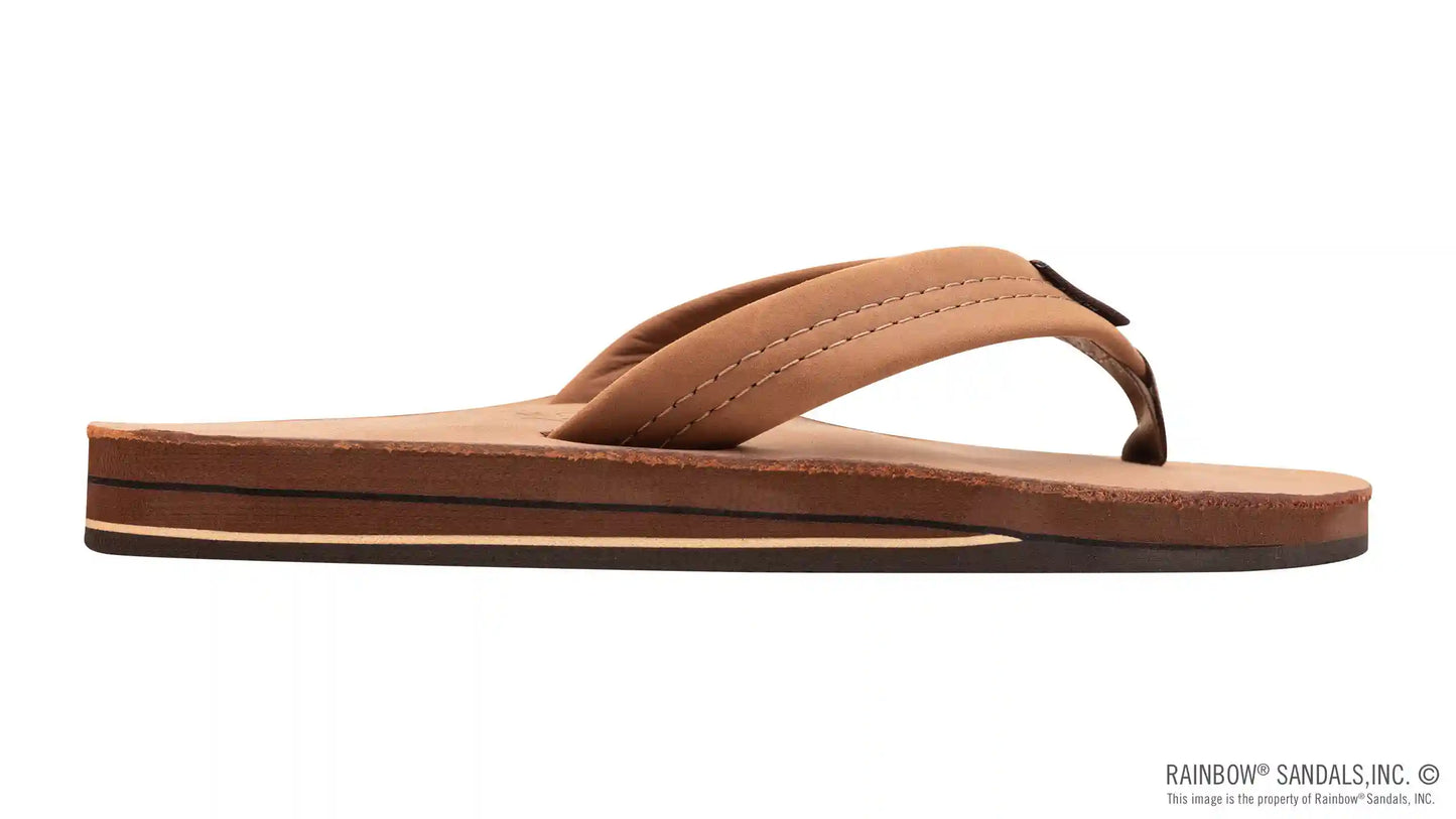 Double Layer  Arch Support Premier Leather with a 1" Strap