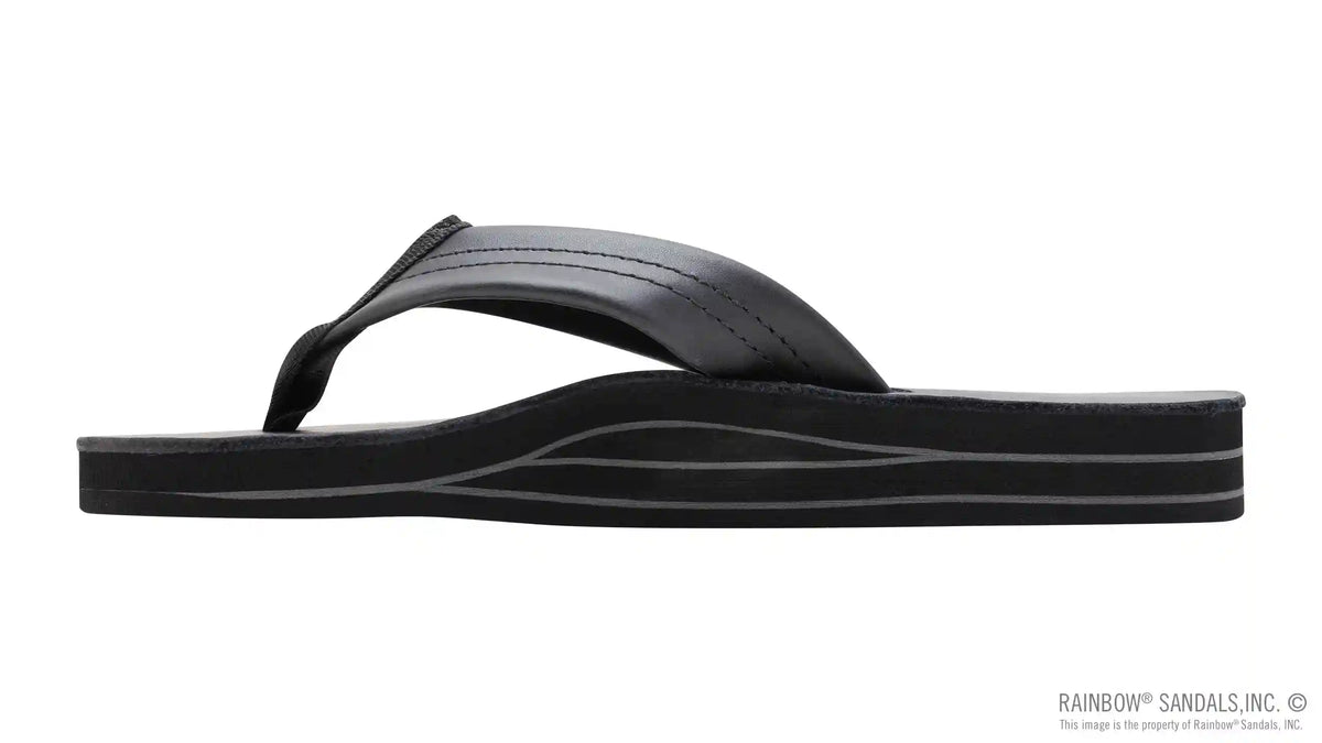Double Layer Arch Support Classic Leather with 1" Strap