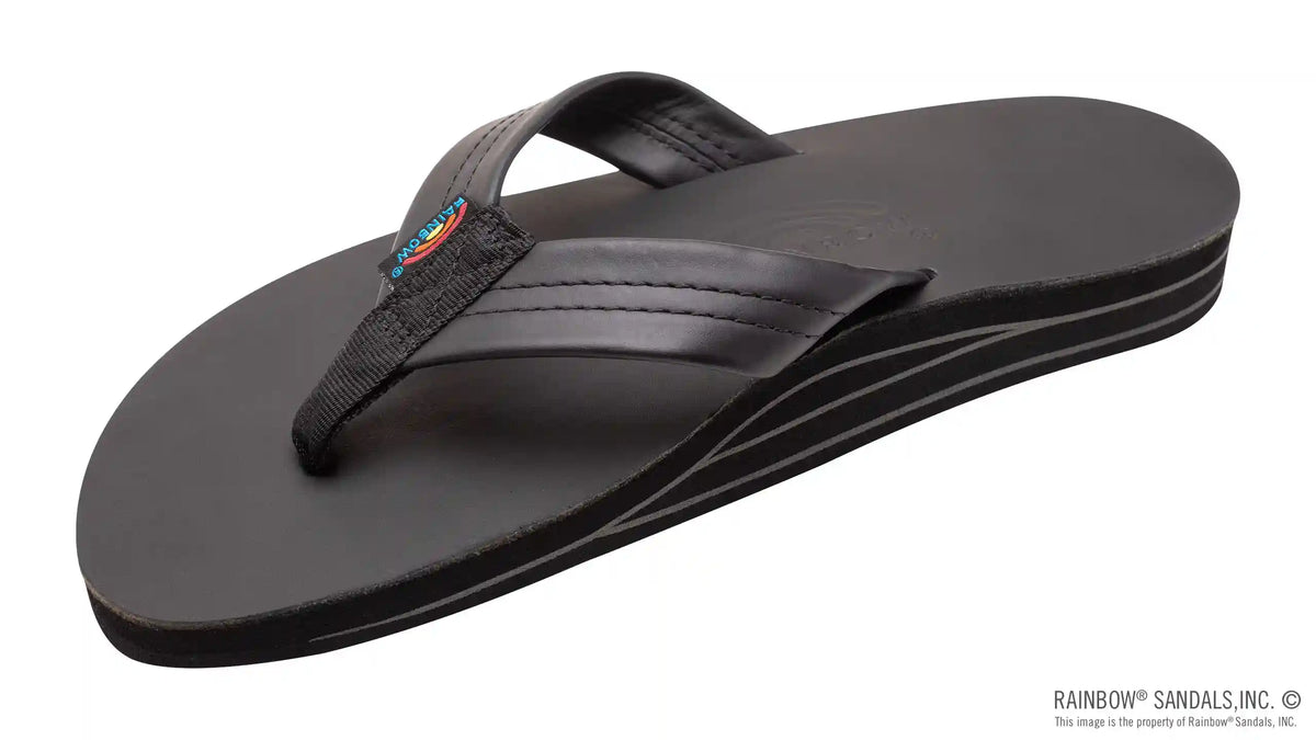 Double Layer Classic Leather with Arch Support