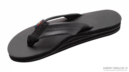 Double Layer Arch Support Classic Leather with 1" Strap