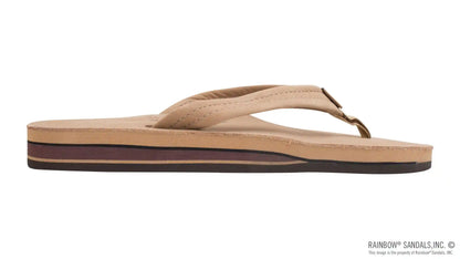 Double Layer Arch Support Premier Leather 3/4'” Medium Strap