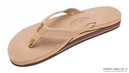 Double Layer Arch Support Premier Leather 3/4'” Medium Strap