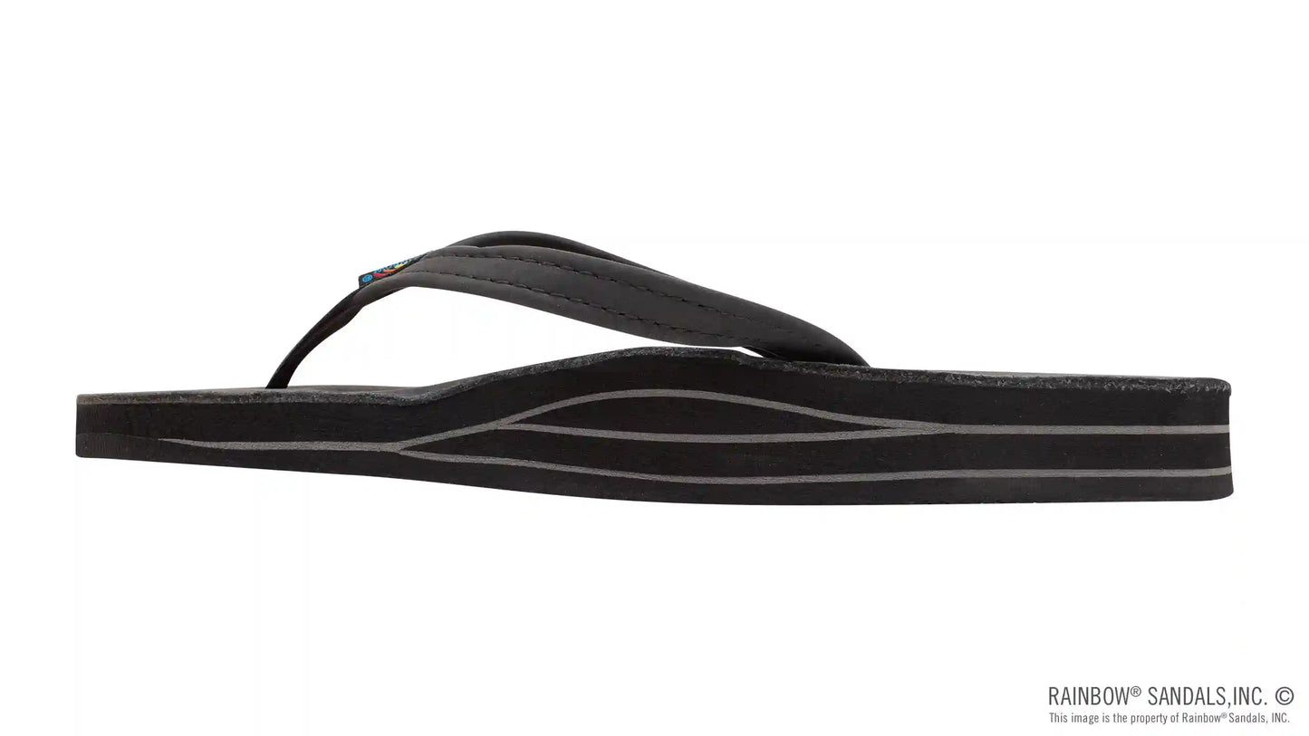 Double Layer Arch Support Premier Leather with a 1/2" Narrow Strap