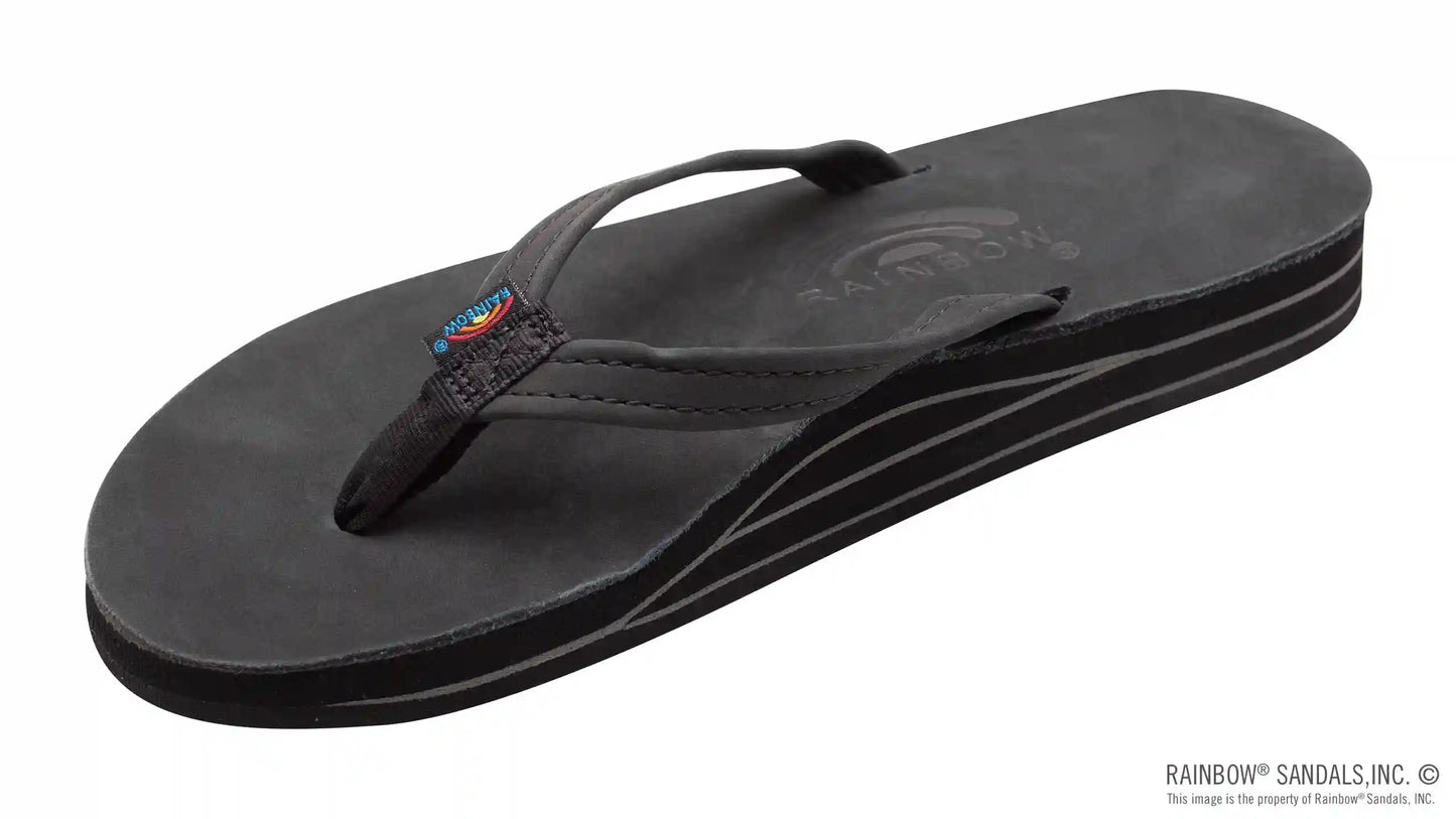 Double Layer Arch Support Premier Leather with a 1/2" Narrow Strap
