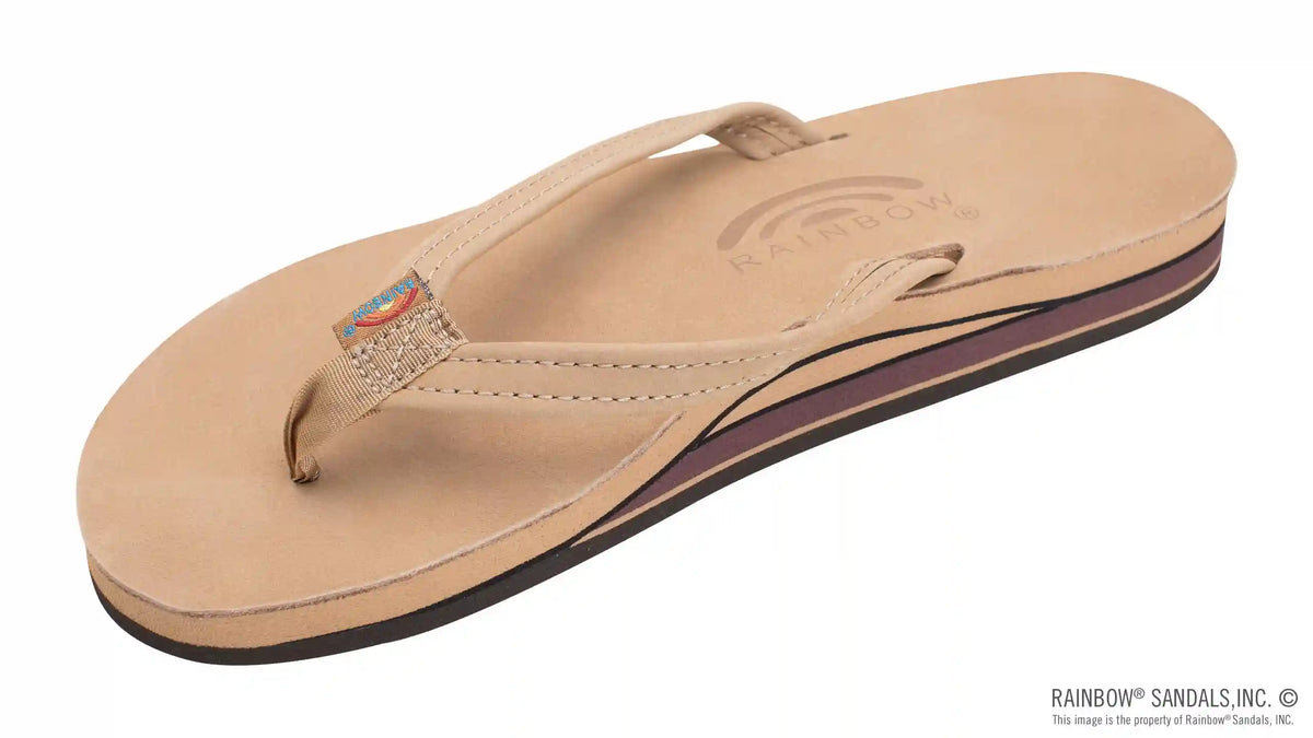 Double Layer Arch Support Premier Leather with a 1/2" Narrow Strap