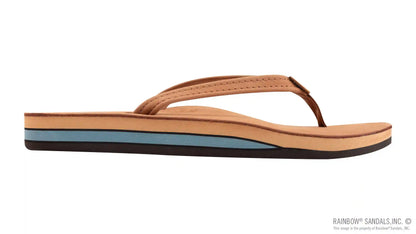Double Layer Arch Support Premier Leather with a 1/2" Narrow Strap