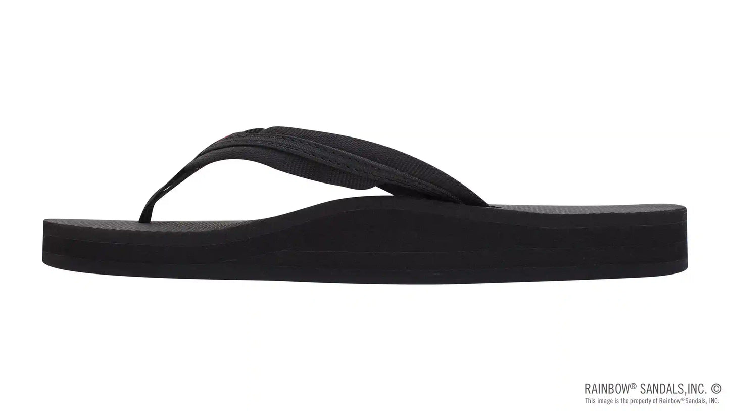 Double Layer Soft Rubber Top with 3/4" Braided Nylon Strap