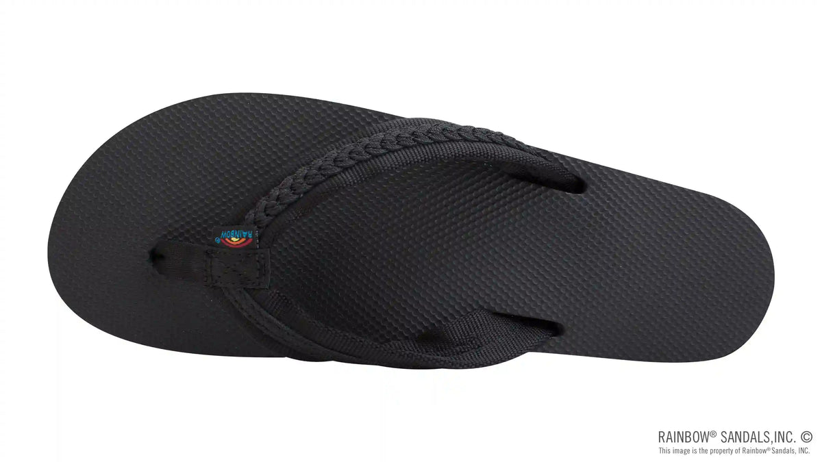 Double Layer Soft Rubber Top with 3/4" Braided Nylon Strap