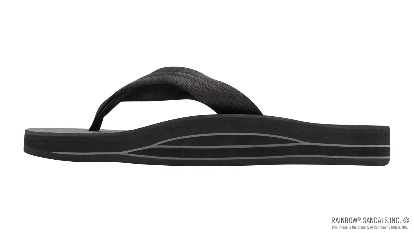 Classic Rubber - Double Layer Soft Top 1" Nylon Strap