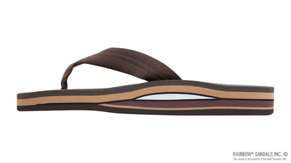 Classic Rubber - Double Layer Soft Top 1" Nylon Strap