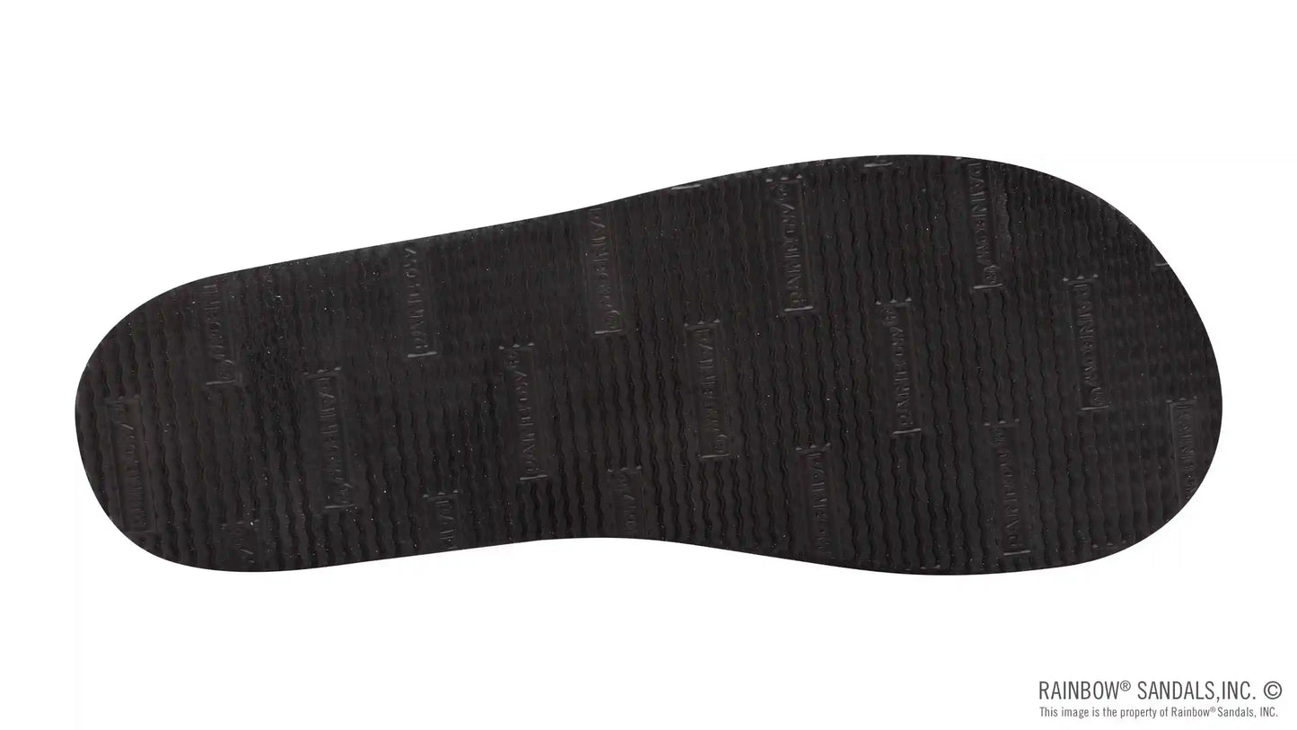 Four Layer Leather Wedge - 3/4" Strap with Crystals