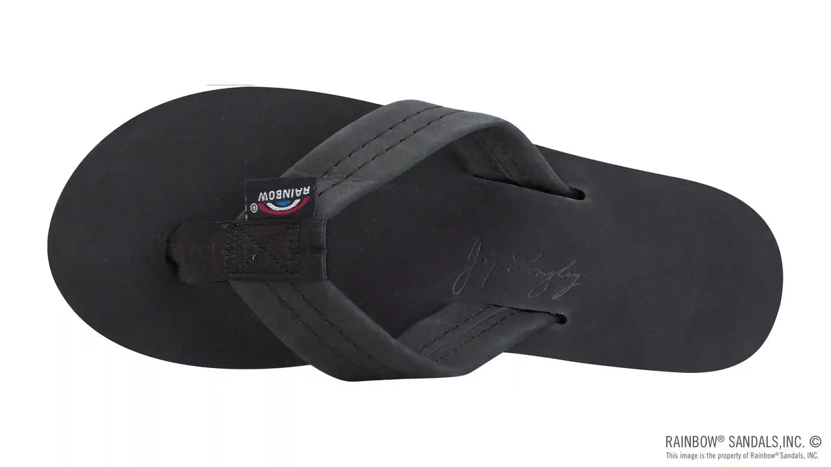 The Americana - Women's  Single layer Premier Leather Red White & Blue Mid Sole with a 1" Strap