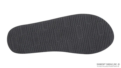 The Americana - Women's Single Layer Classic Leather Red White & Blue Mid Sole with a 1" Strap