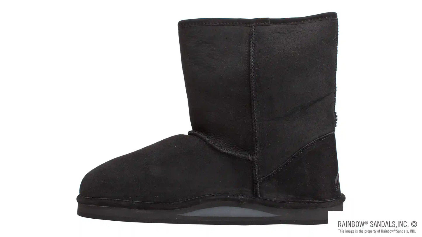 Leather Sheepskin Boot