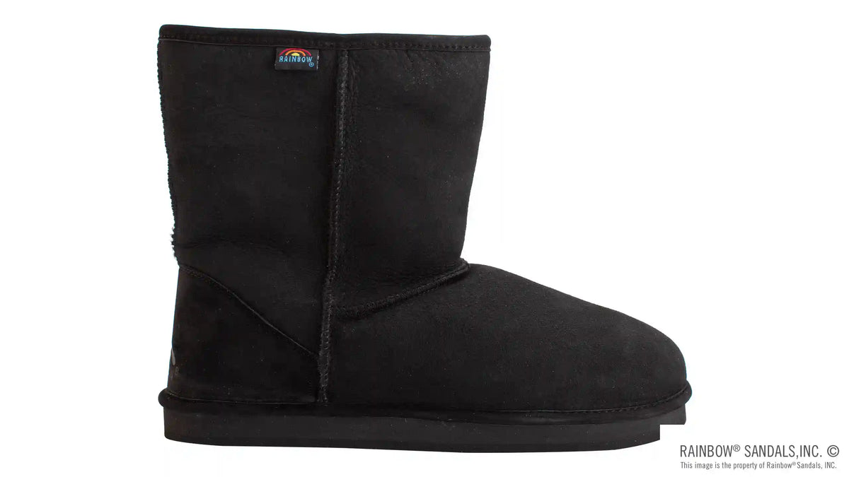 Leather Sheepskin Boot