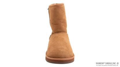 Leather Sheepskin Boot