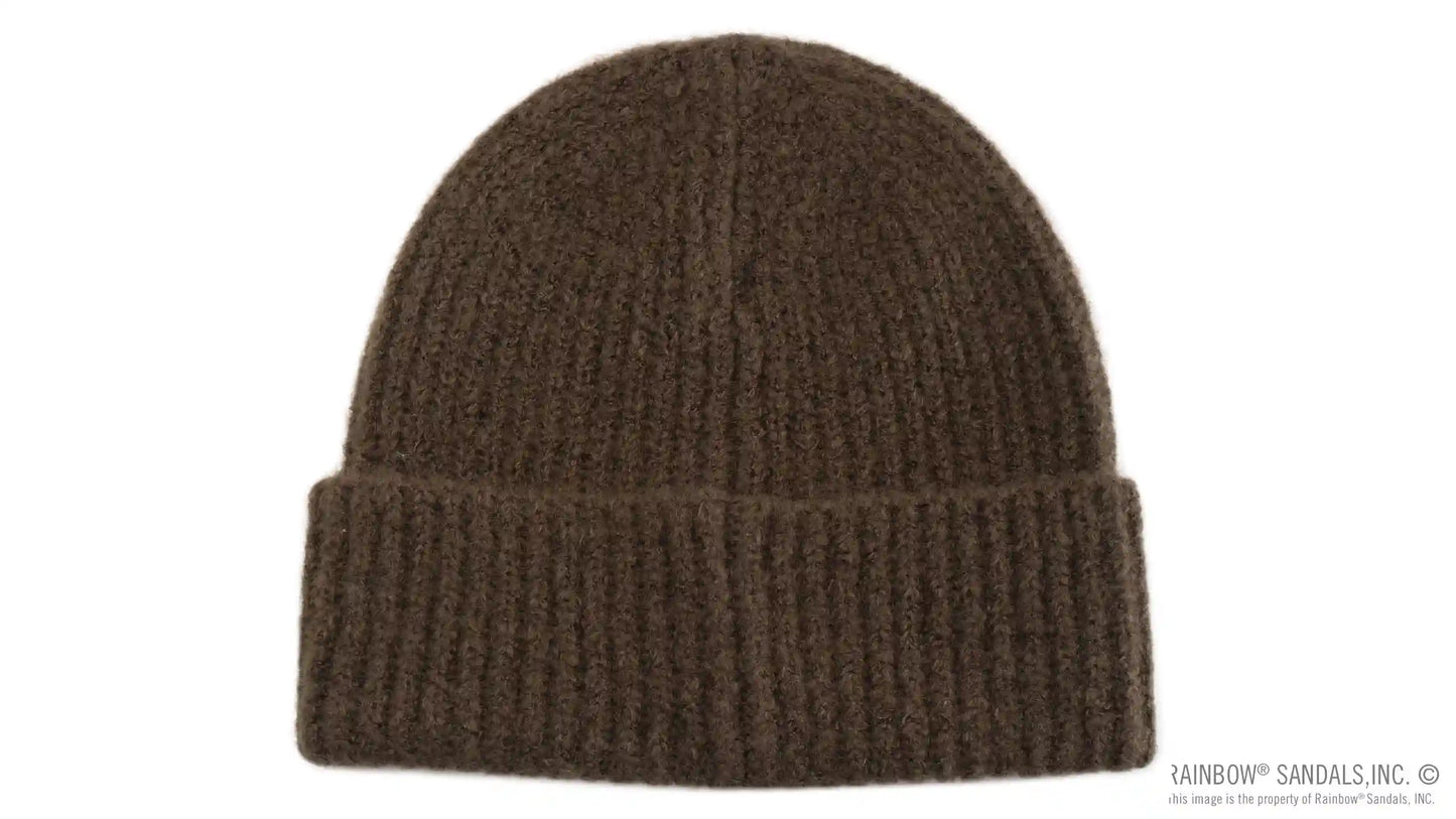 Marled Knit Beanie with Original Rainbow® Woven Label