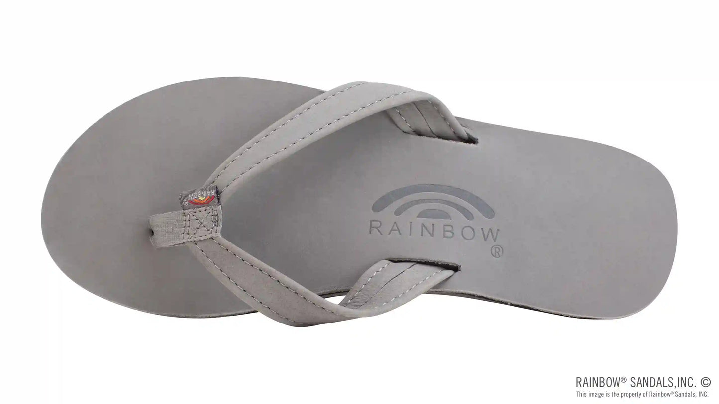 The Catalina - Single Layer Arch Support Premier Leather Tapered Strap