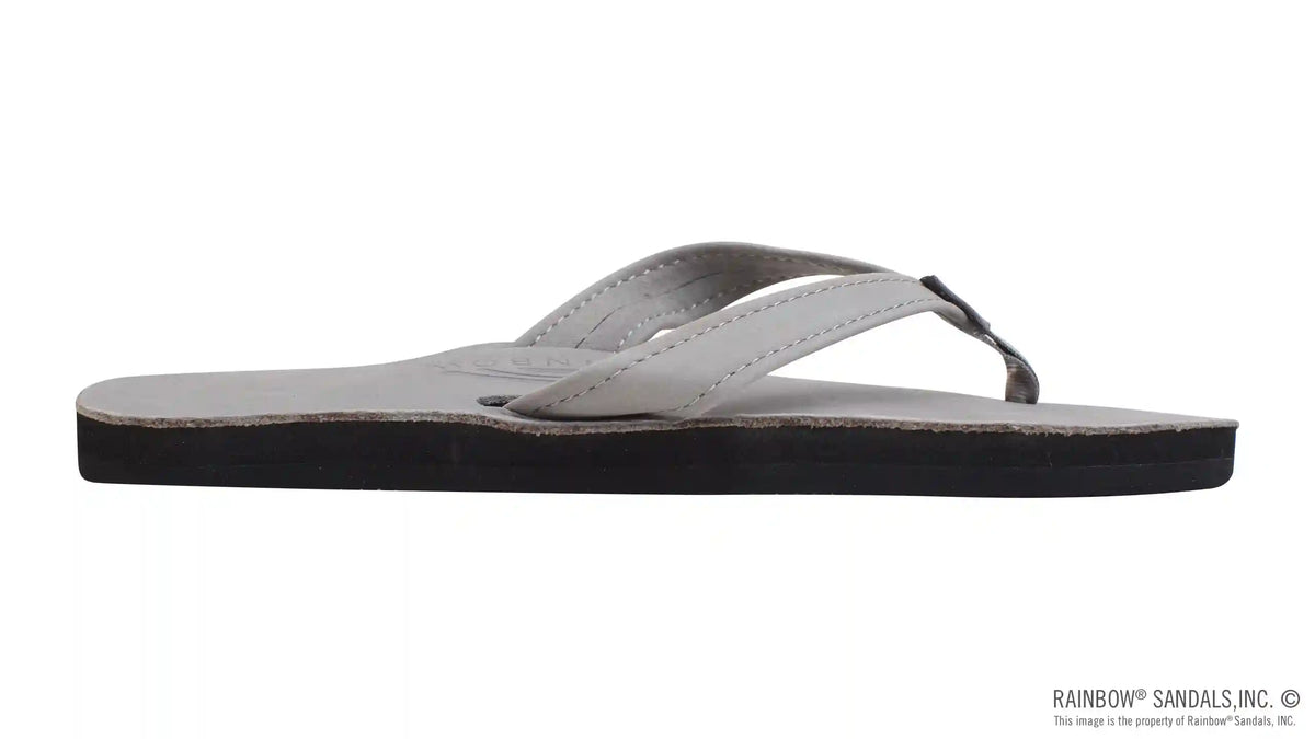 The Catalina - Single Layer Arch Support Premier Leather Tapered Strap