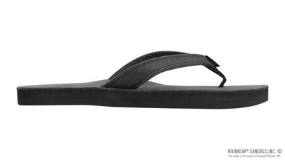 The Catalina - Single Layer Arch Support Premier Leather Tapered Strap