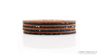 Coaster 4 pack - Rust - Leather