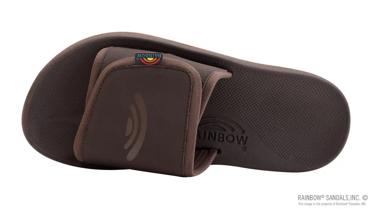 EastCape Slide - Men's Molded Rubber Black Adjustable Strap