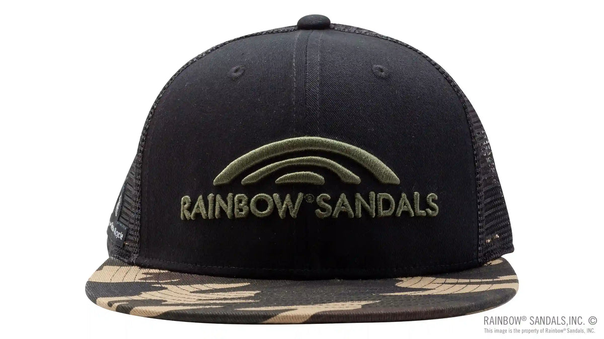 Rainbow® Sandals Camo Snap Back Trucker Hat