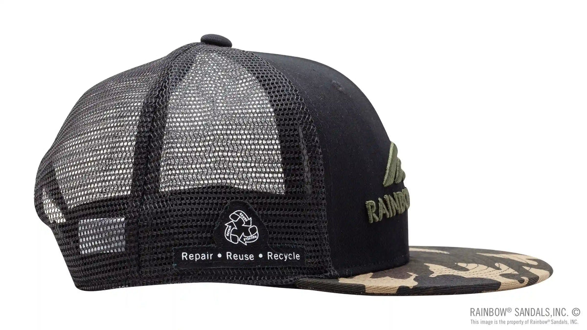 Rainbow® Sandals Camo Snap Back Trucker Hat