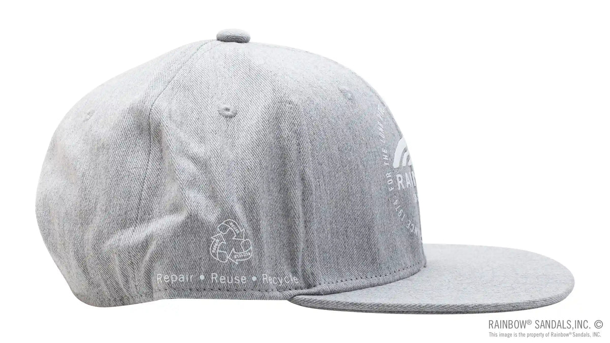 Rainbow® Sandals Circle Logo Graphite Snap Back Hat