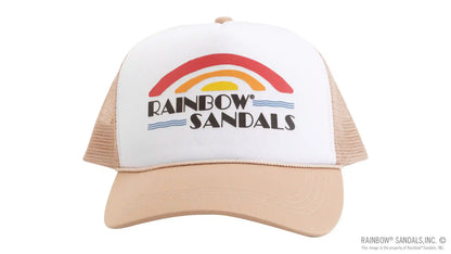 Rainbow Trucker Hat - Vintage Logo