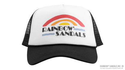 Rainbow Trucker Hat - Vintage Logo