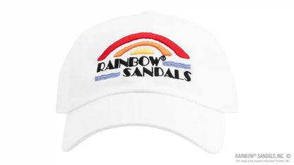 Rainbow Sandals Dad Hat - Vintage Logo